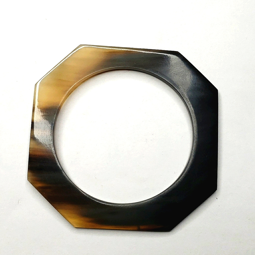 * Millard geometric natural Horn bangle 3/$75